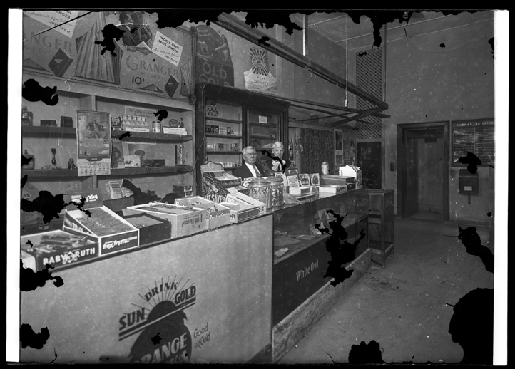 Candy and cigar counter